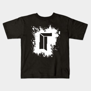 Titan Splat - White Kids T-Shirt